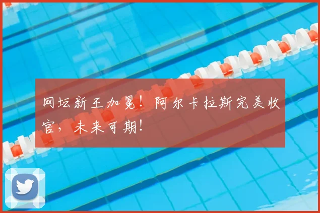 网坛新王加冕！阿尔卡拉斯完美收官，未来可期！